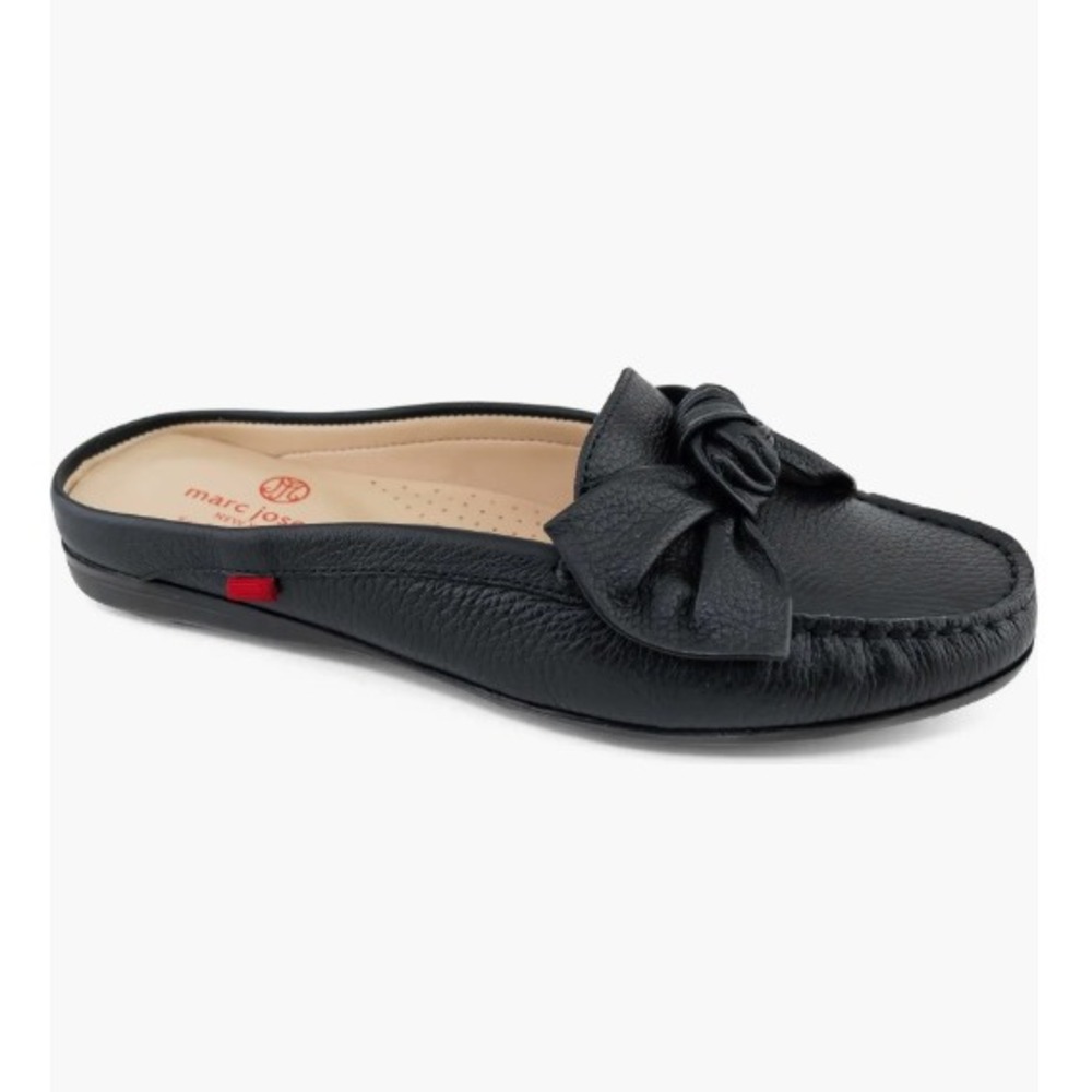 Marc Joseph New York Women's Diane St. Mule Leather Closed Toe Slip On Size 9